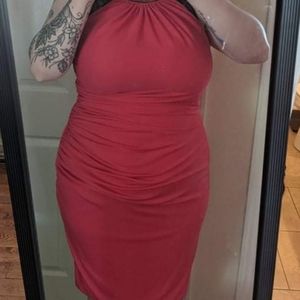 Le Chateau halter dress size XXL